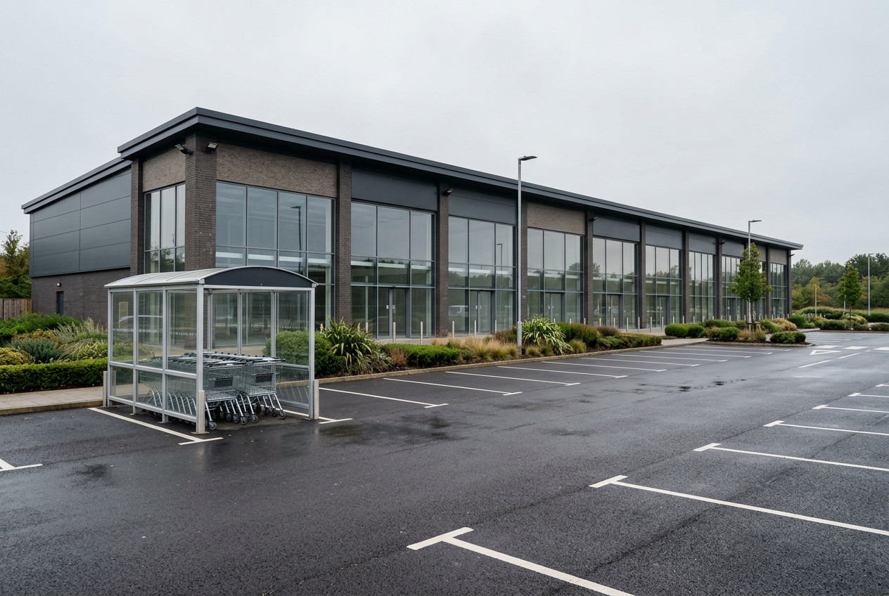 Ashton Retail Park exterior